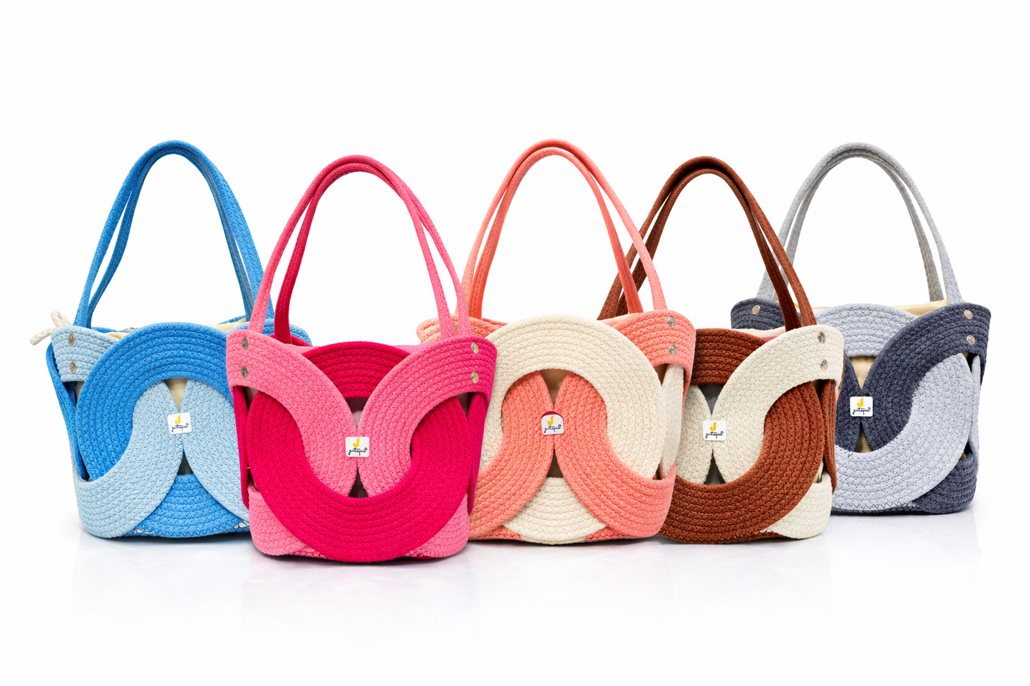 Jutepie Handmade Rope Tote Bag – Premium Crochet Shoulder Bag (Limited Edition)