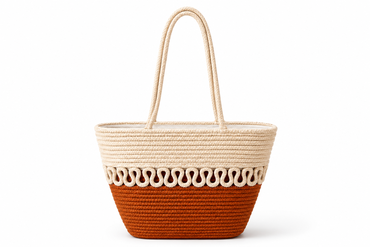 Handcrafted Woven Tote Bag | Stylish Jute Rope Shoulder Bag