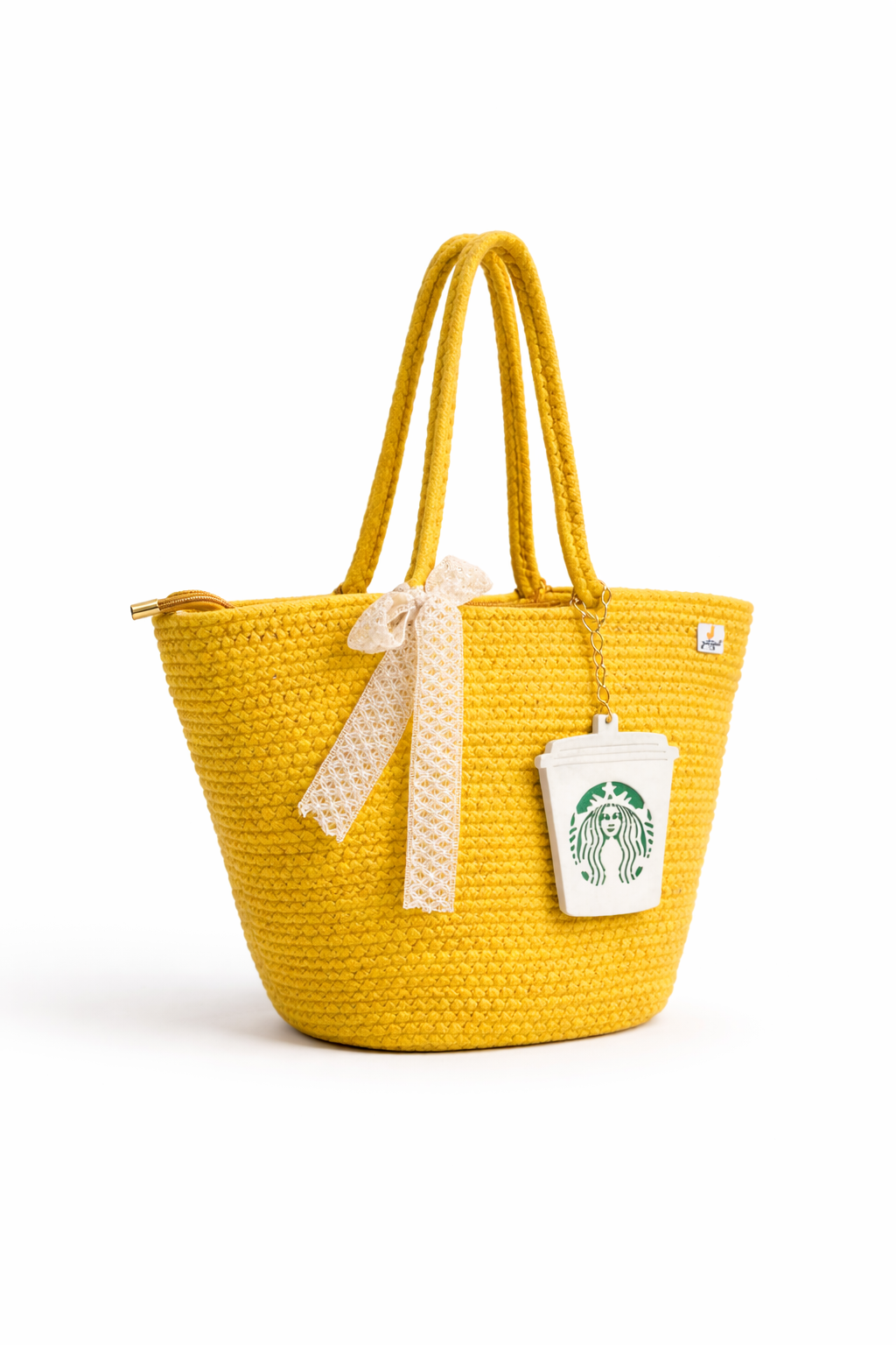 Jutepie Handwoven Crochet Tote Bag – Premium Shoulder Handbag (5 Colours)