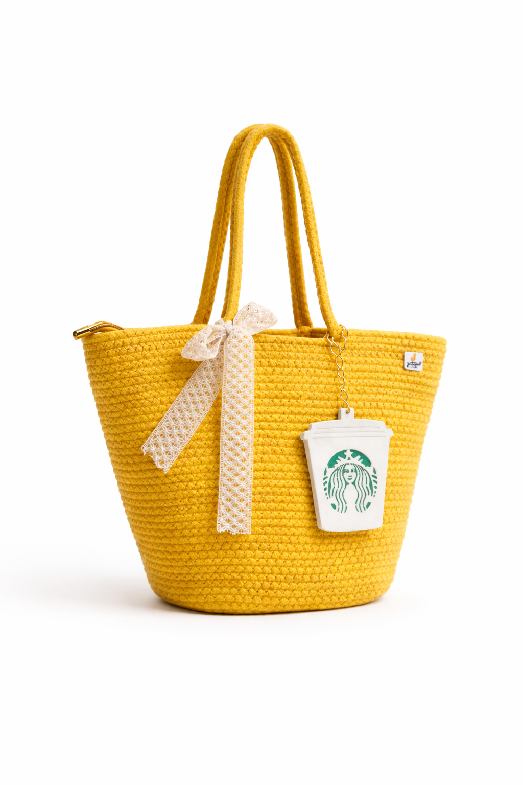 Jutepie Handwoven Crochet Tote Bag – Premium Shoulder Handbag (5 Colours)