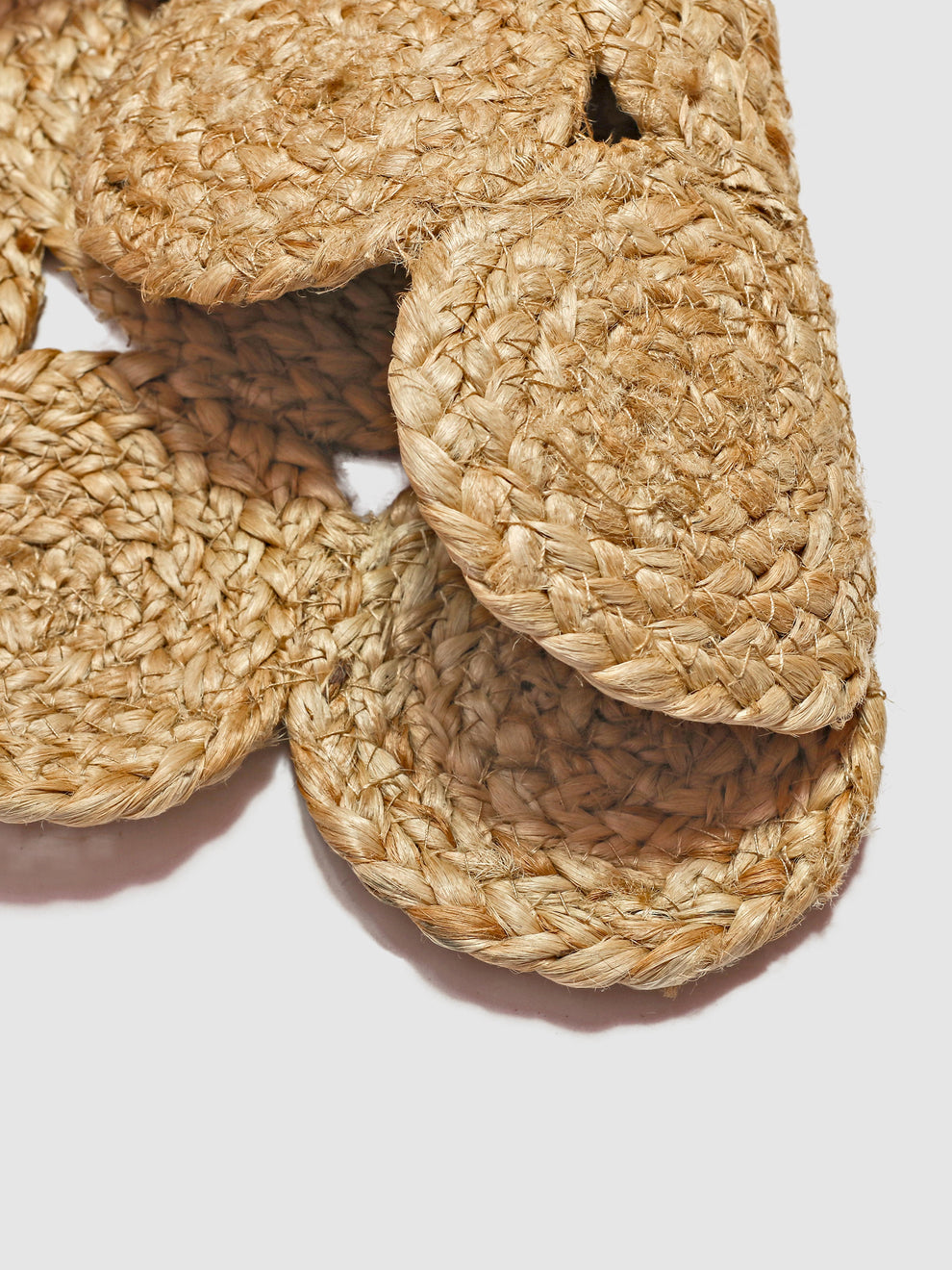 Jutepie Brown Braided Round Jute Table Placemat 15 Inch